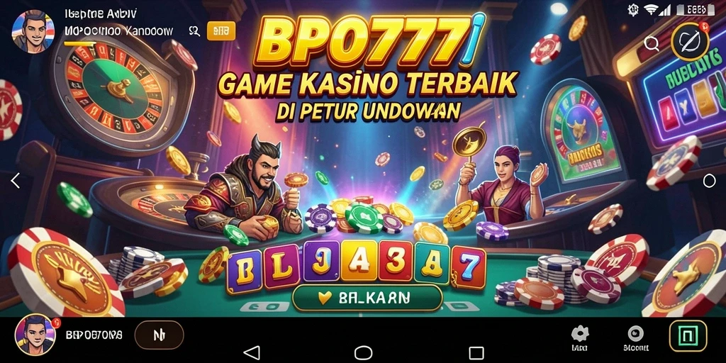Tampilan gameplay BPO777 yang menakjubkan dan seru.