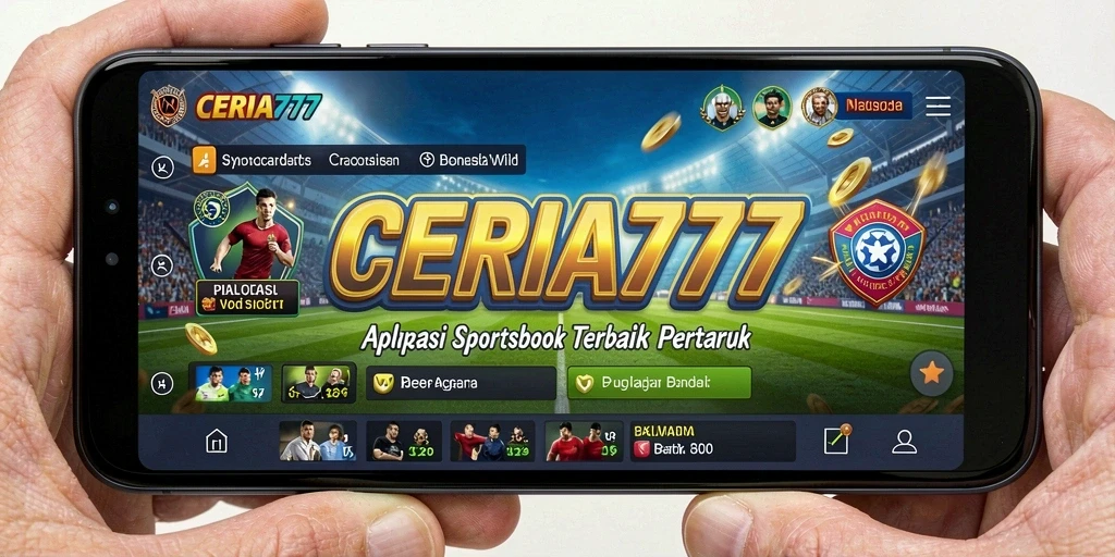 Tampilan utama gameplay Sportsbook CERIA777 yang menarik dan interaktif.