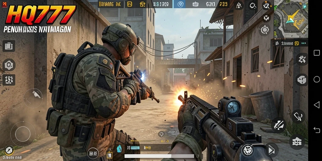 Gameplay HQ777 yang intens dan mendebarkan.