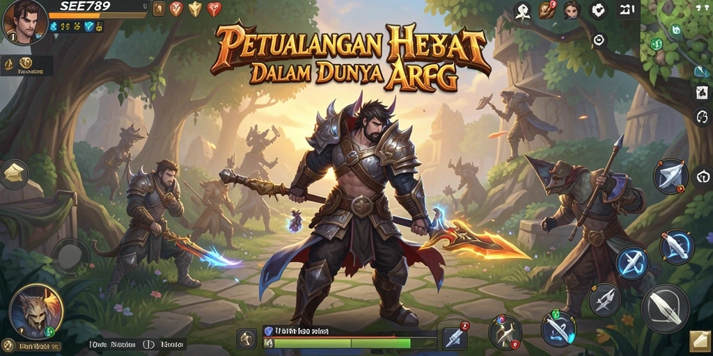 Tampilan gameplay seru dalam petualangan ARPG di SEE789.